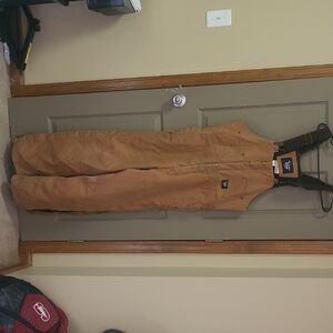Brown Work Overalls
